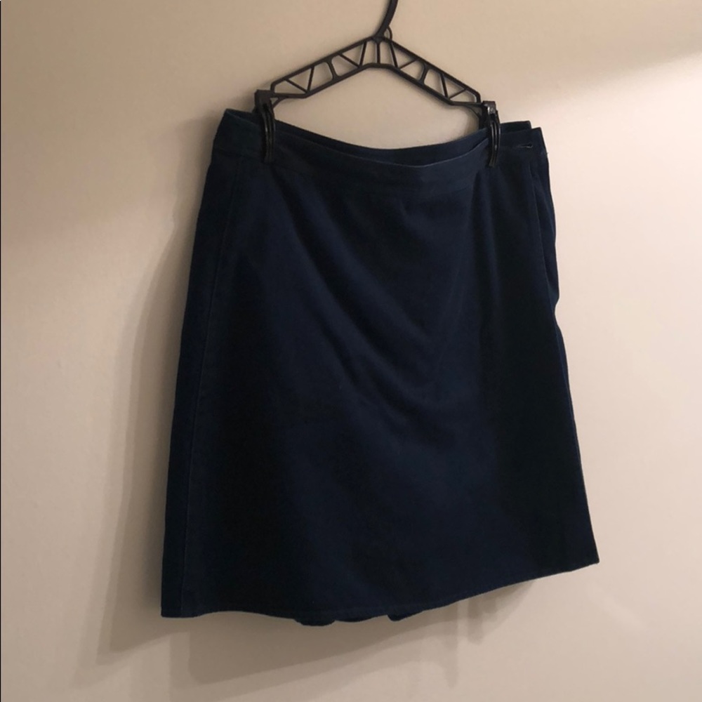 Denim skort!